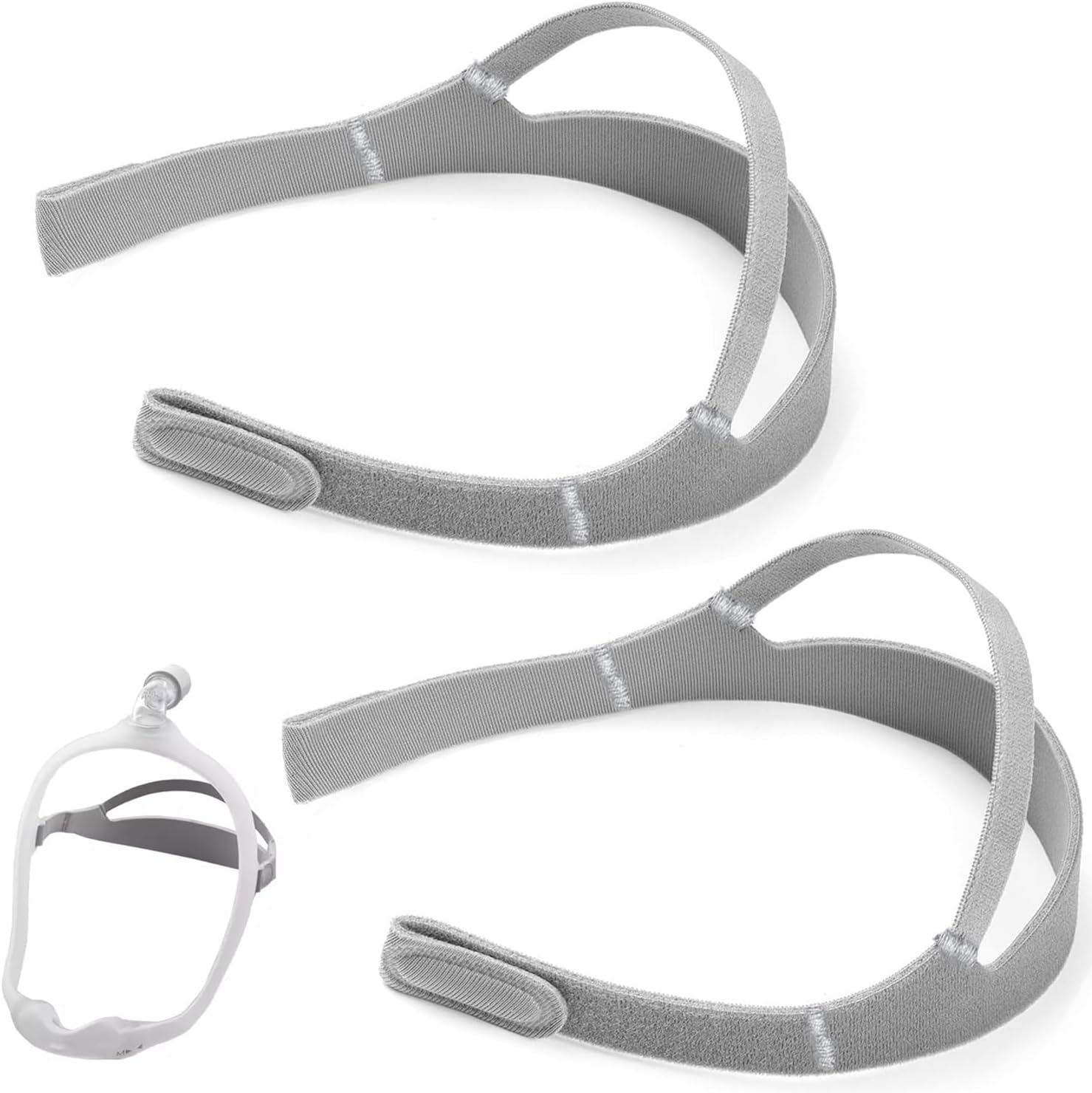 2-Pack CPAP Headgear for DreamWear Nasal Mask or Dreamwear Gel, Replacement for Respironics Dreamwear Headgear, CPAP Nasal Mask Strap for CPAP Machine (Headband ONLY)