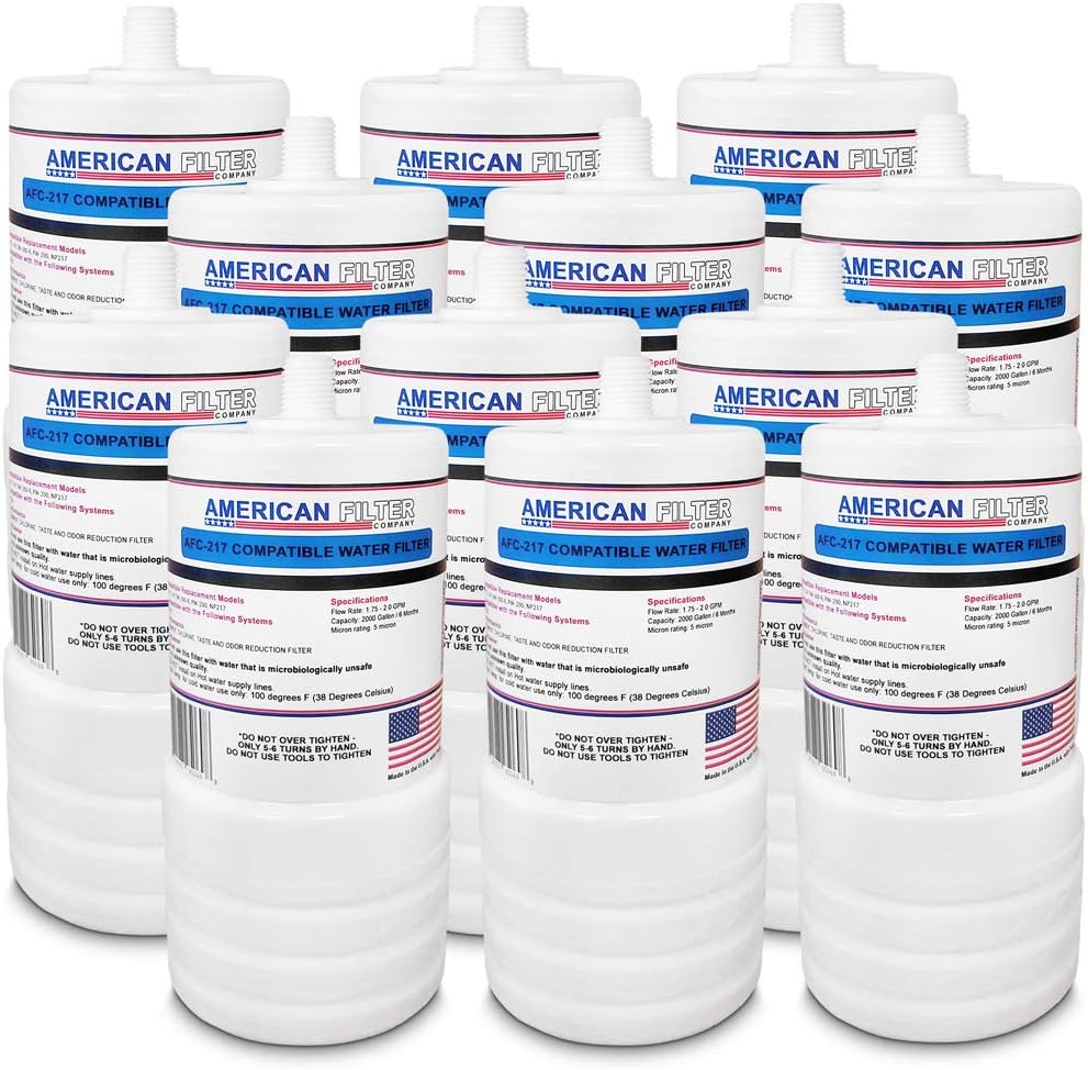 American Filter Company®, water filter, Model # AFC-AP217, Compatible with Aqua-Pure (R) AP217 CFS217 70020318823 4629002 Water Filter Cartridge 2