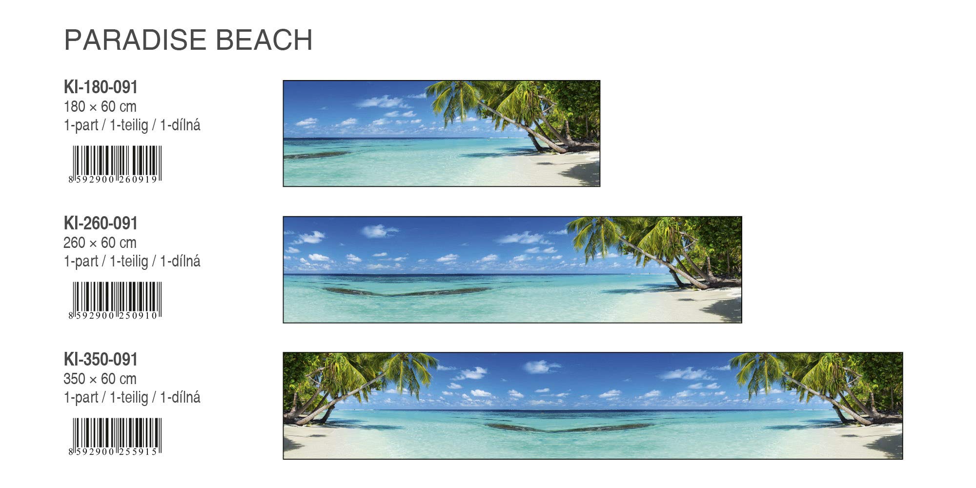 Paraschizzi Per Cucina DIMEX LINE - Foglie Verdi, 350x60 Cm, Autoadesivo