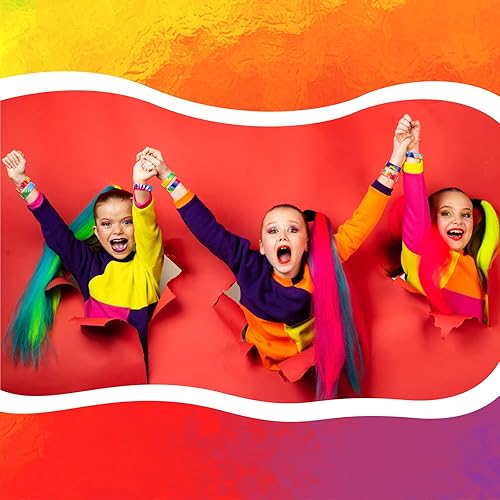 Miniatura 3 de 600 pulseras de papel, pulseras de papel neón a granel, pulseras de papel para fiestas, impermeables, eventos, pulseras de identificación adhesivas,