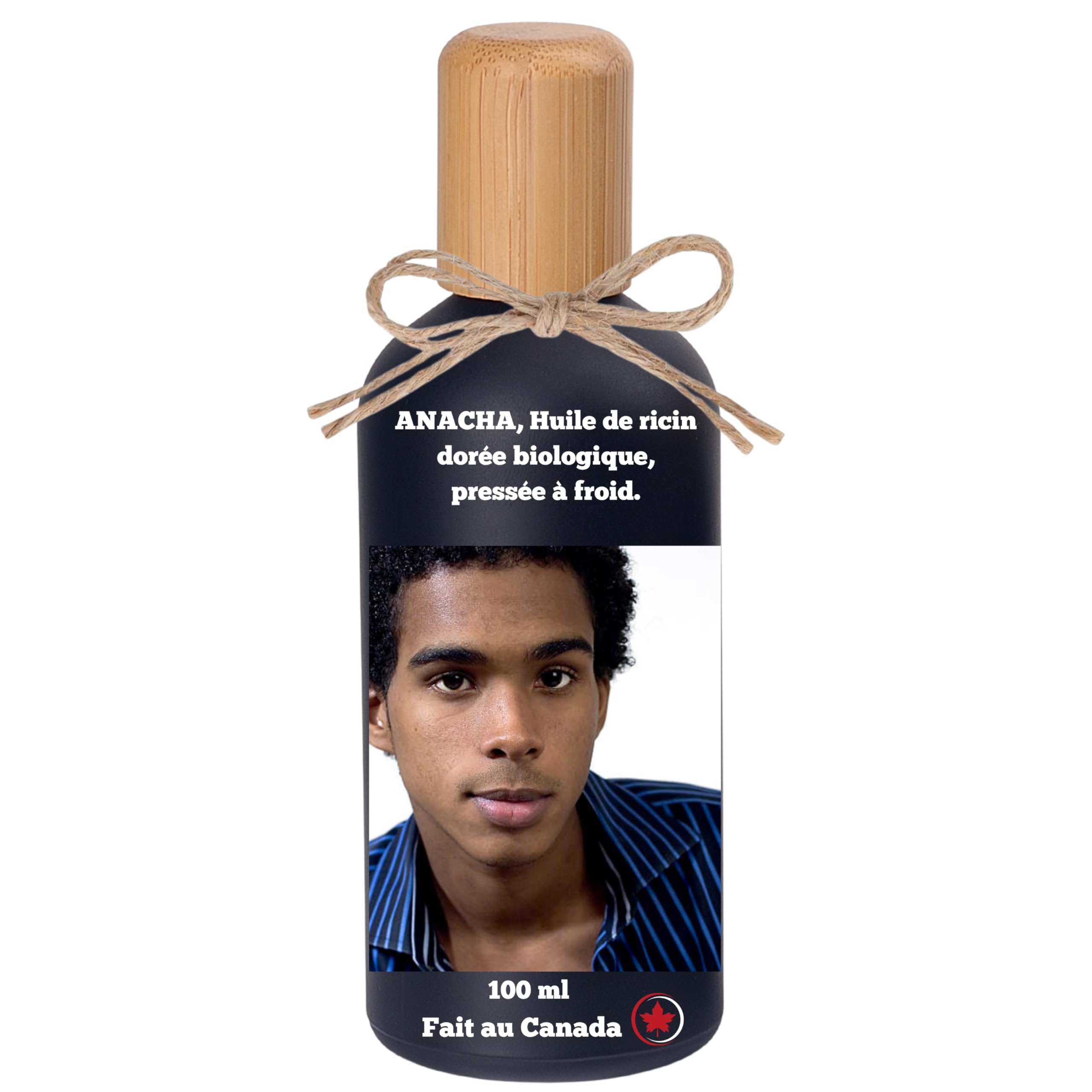 Huile de ricin 100ml – 100% pure et naturelle pressée à froid – pour le visage, le corps, les cheveux.