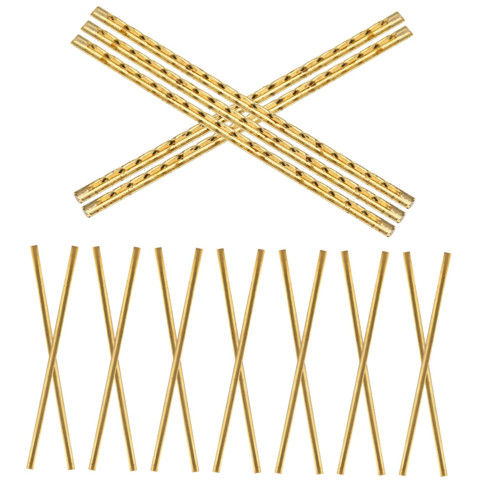 SUPVOX 19pcs Guitar Fret Wires for Brass Guitar Classic Electric Fretboard Accessories