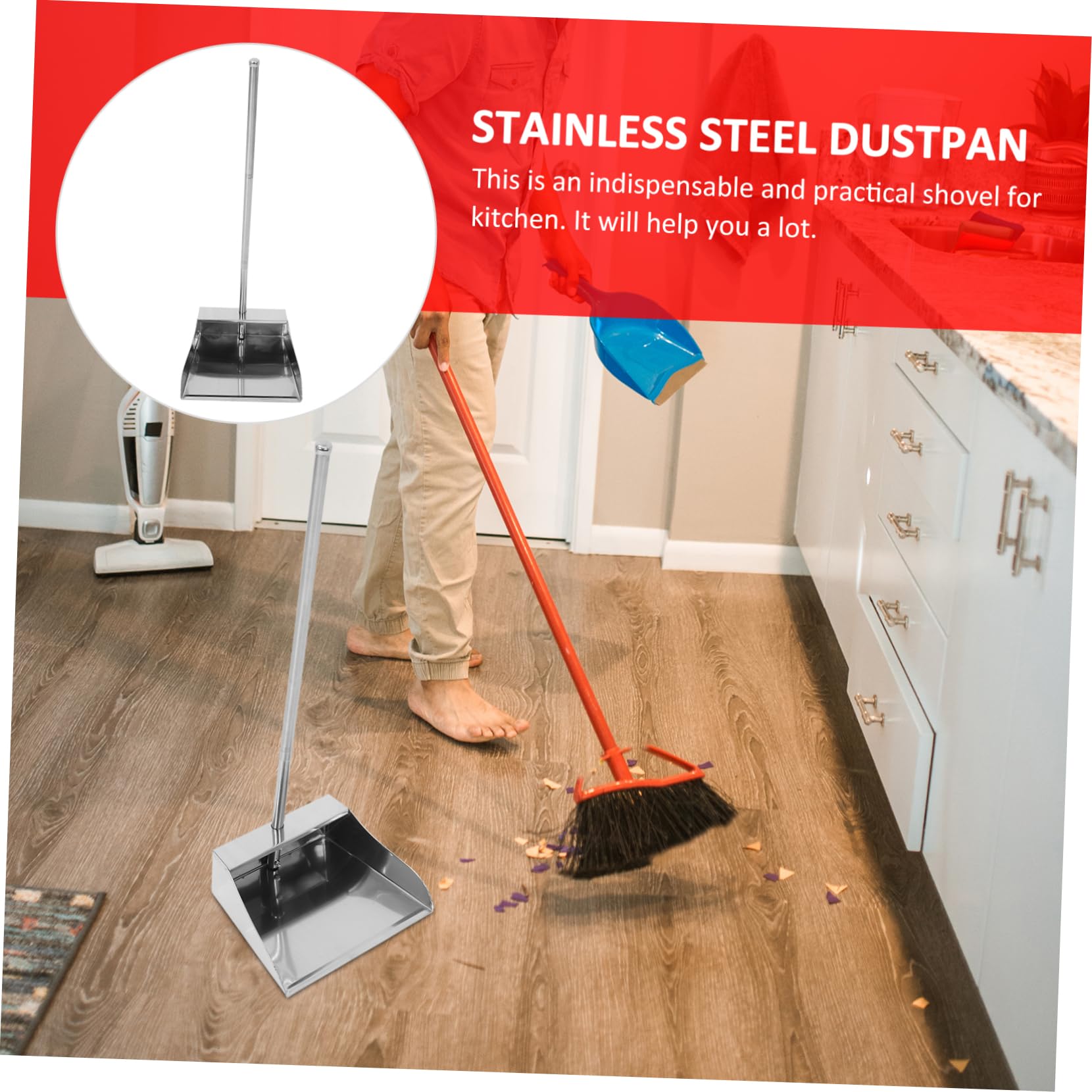 Pelle De Jardinage En Acier Inoxydable Sans Manche En Bois - PIMPIMSKY - Jardin