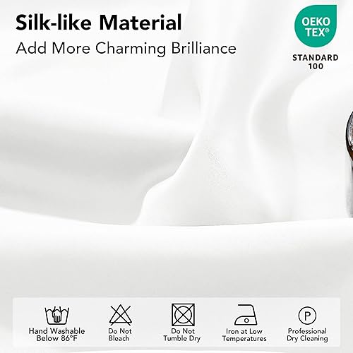 Miniatura 7 de Deconovo cortinas blackout 100 % con forro totalmente negro con aislamiento térmico de doble capa, oscurecimiento de la habitación, ahorro de