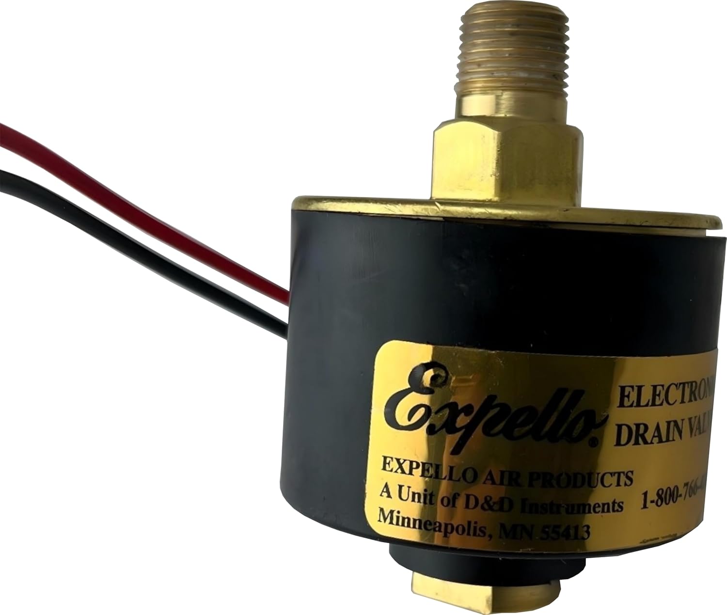 Automatic Air Drain Valve for Semi Truck Air Systems (1/2" Inlet 12V)