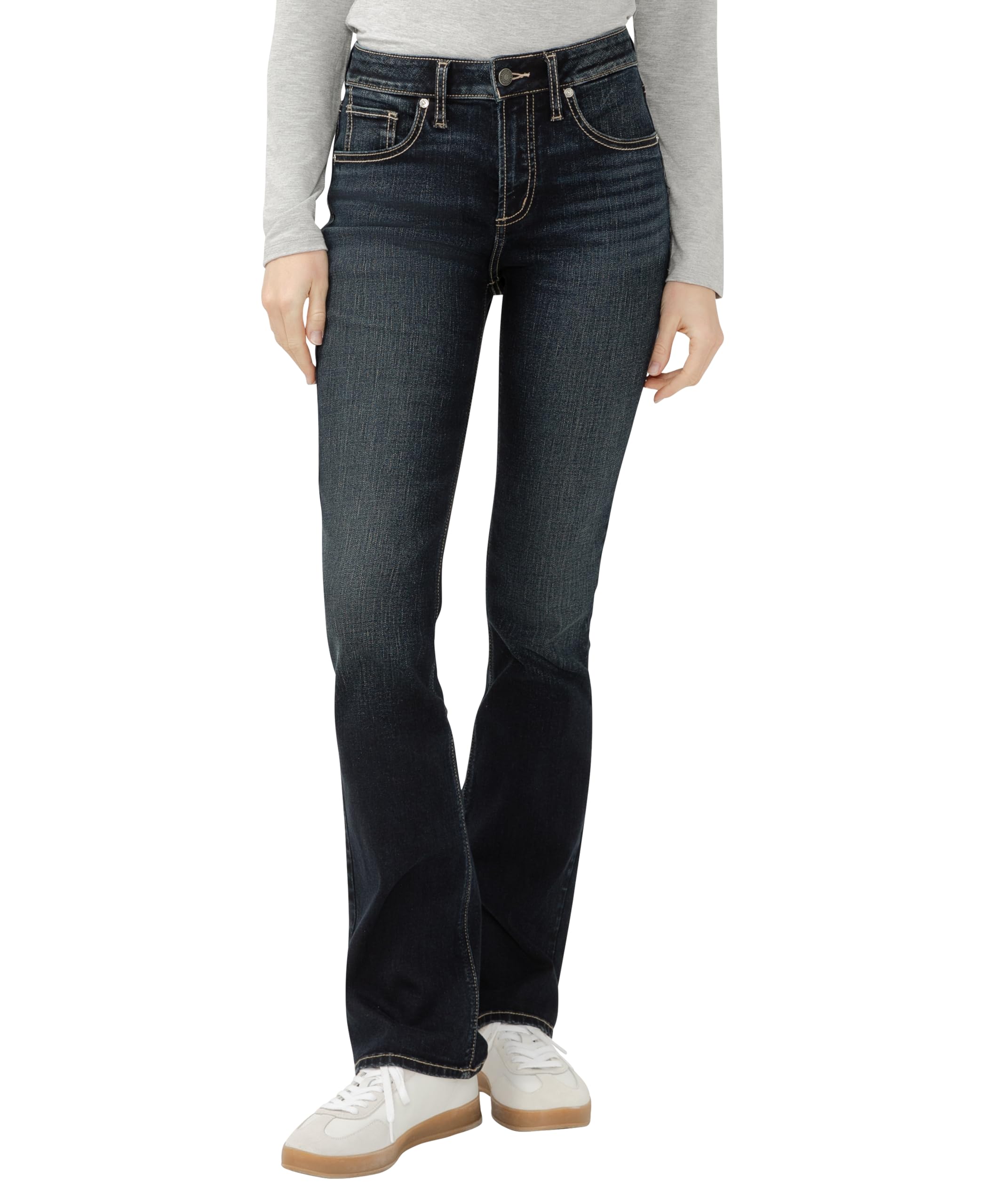 Silver Jeans Co. Avery High Rise Curvy Fit Bootcut