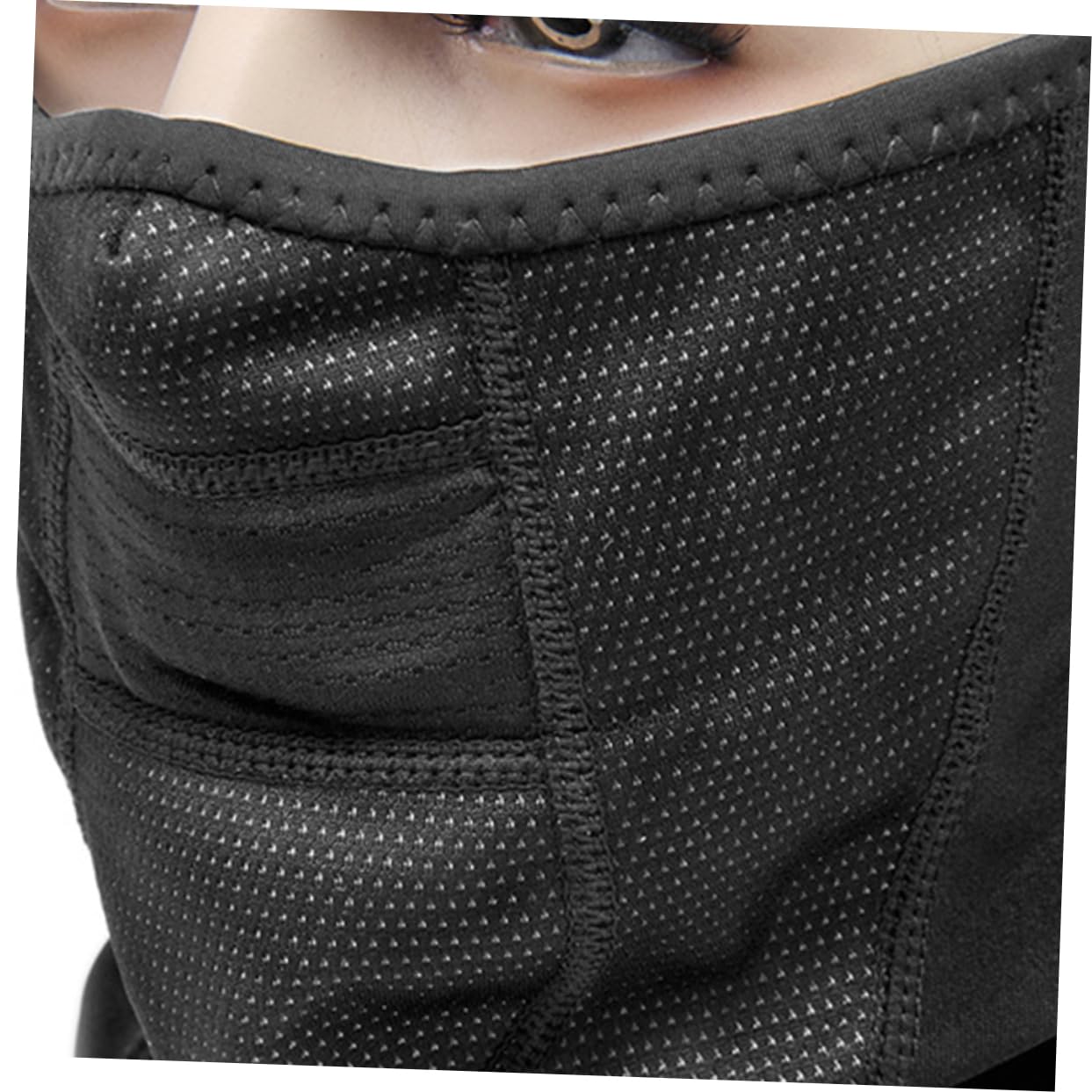 Parliky 1pc Winter Windproof Riding Mask Outdoor Face Cycling Headgear Neck Protection Cover