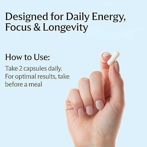 Miniatura 5 de SHED NAD+ Vitality Complex, Suplemento de salud cognitiva y celular, 60 cápsulas