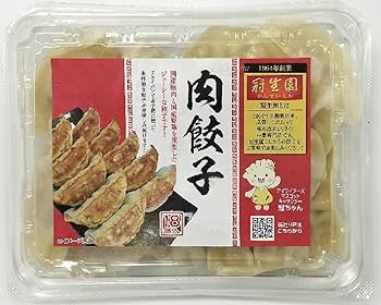 Amazon.co.jp: [冷凍] 冠生園 肉餃子 18個入×4袋 : 食品・飲料・お酒