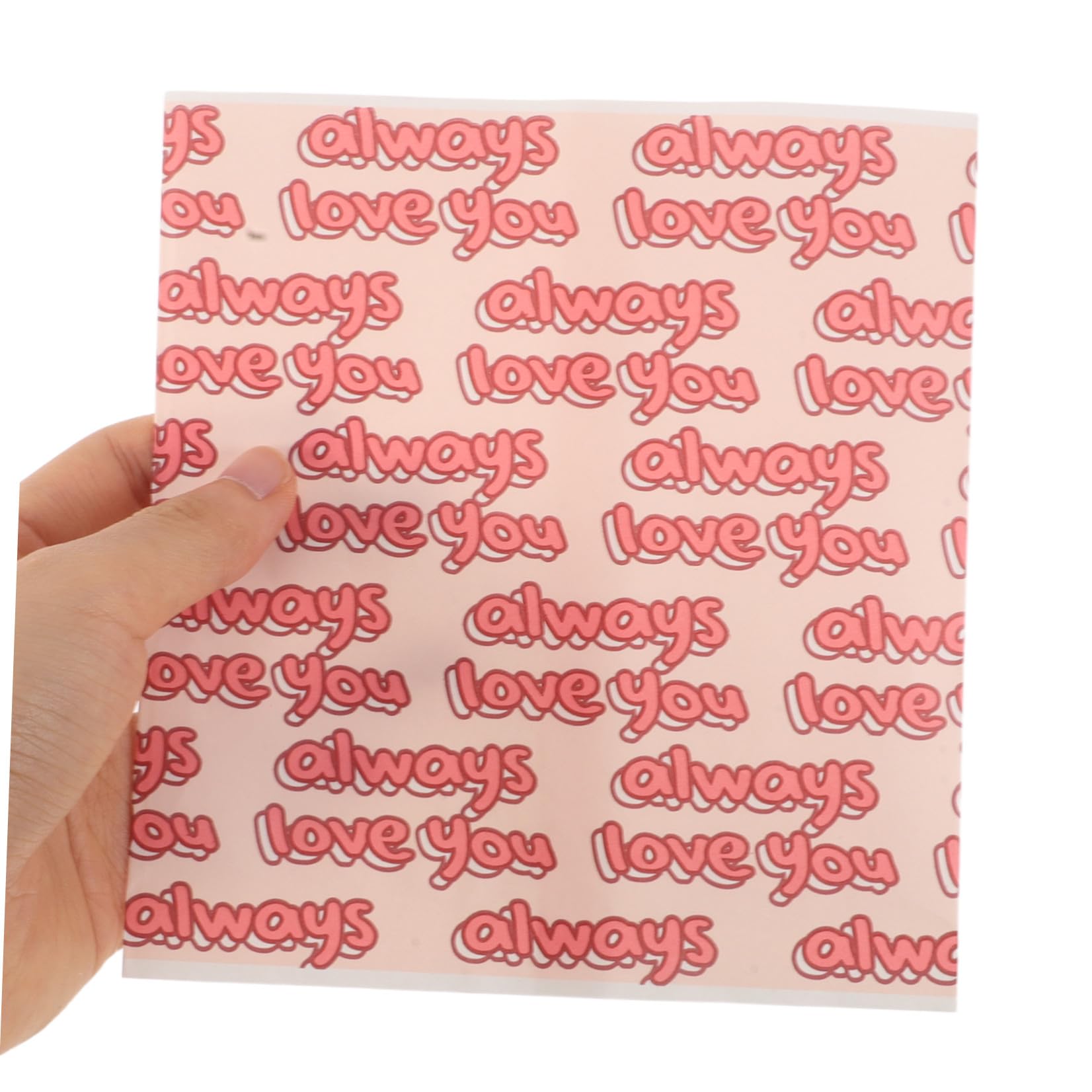 VALICLUD 5 Set Adoro Il Sacchetto Di Carta A Nastro Inglese Borsa Snack Multifunzione Sacchetto Di Prodotti Da Forno Sacchetti Per Biscotti Piccoli Sacchetti Di Caramelle 30 Pezzi * 5