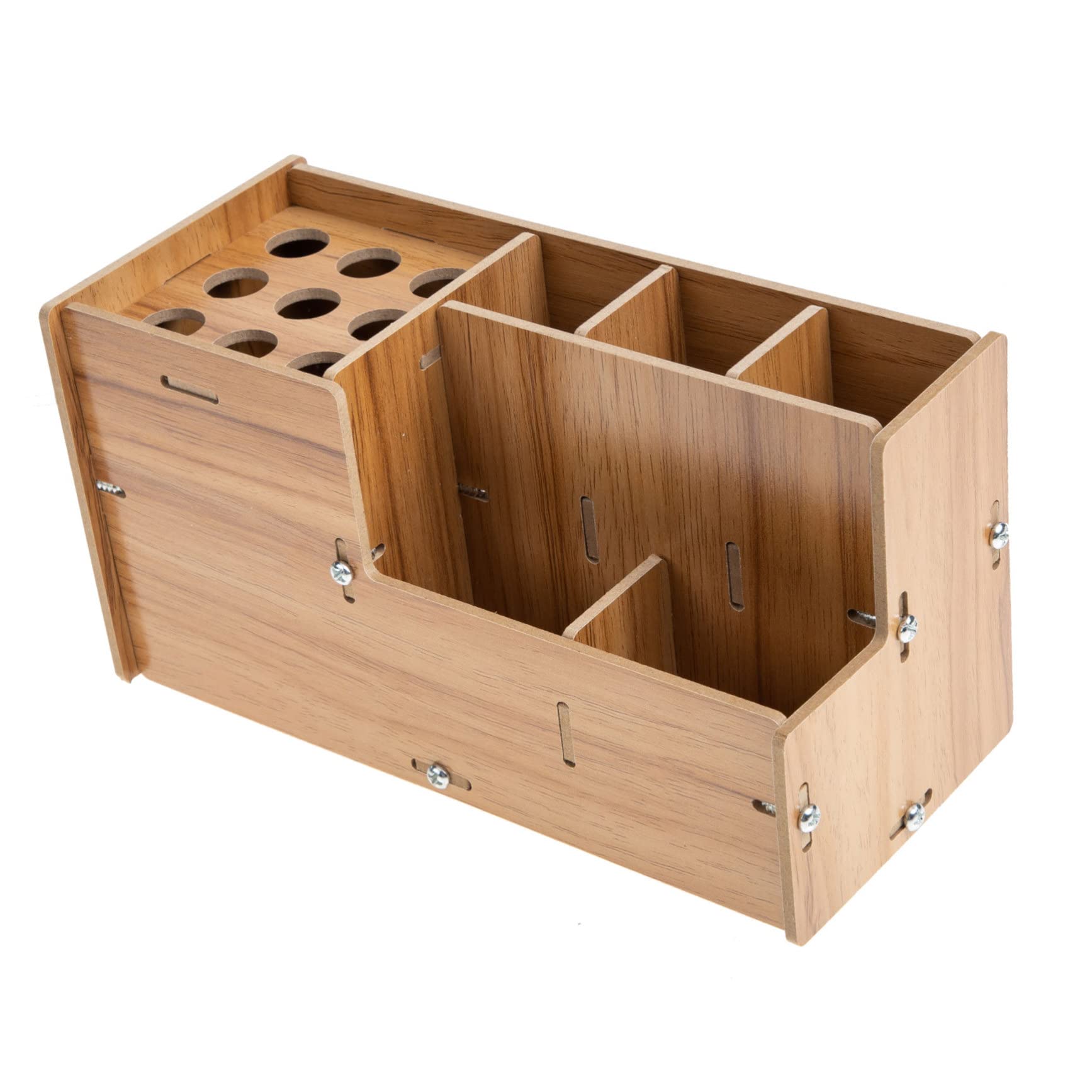 FRCOLOR Hairdressing Tool Box Anti-slip Storage Box Scissor Rack Hair Scissors Holder for