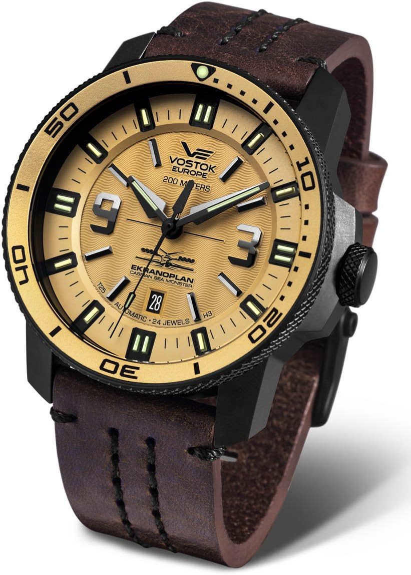 Vostok-Europe Ekranoplan Caspian Sea Monster Watch NH35-546C513