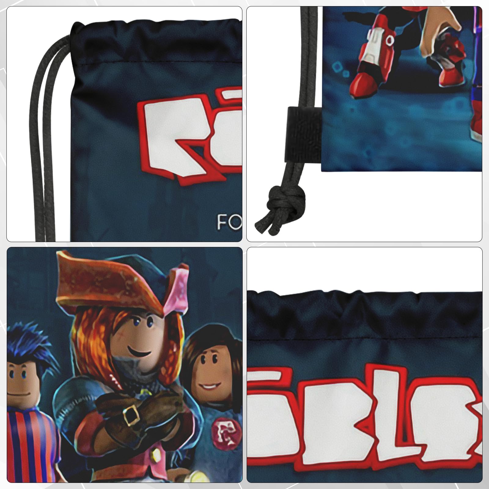 Roblx Gym Bag, Roblx Sac De Sport, Sac Piscine, Sac De Sport Pour Adolescents, Sac à Dos Léger Pour Le Sport, la Natation, l'École Et Les Voyages, Idéal Pour Les Fans