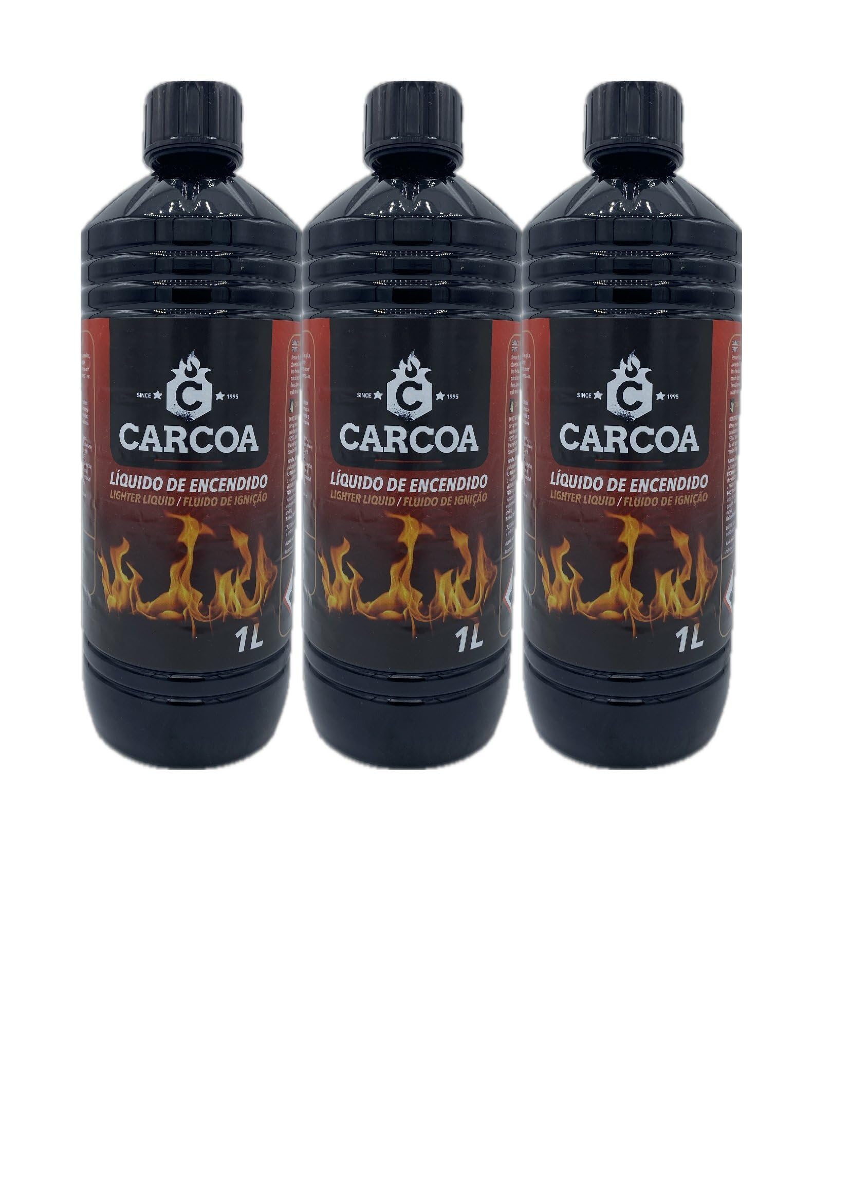 LIQUIDO Encendido BBQ (3 Botellas)