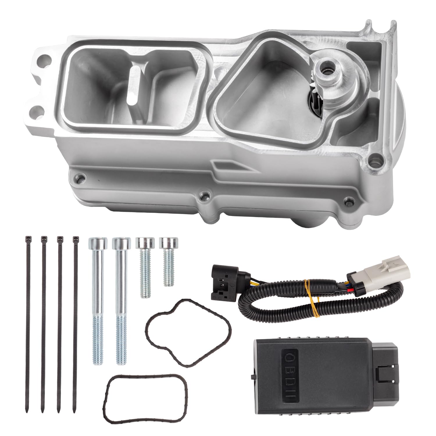 Photo 1 of Turbo Actuator Compatible with 2013-2018 Ram 2500 3500 4500 5500 VGT Turbo Holset HE300VG HE351VE Replaces Turbocharger Actuator 5494878RX 68481772AA W/Calibrate Kit