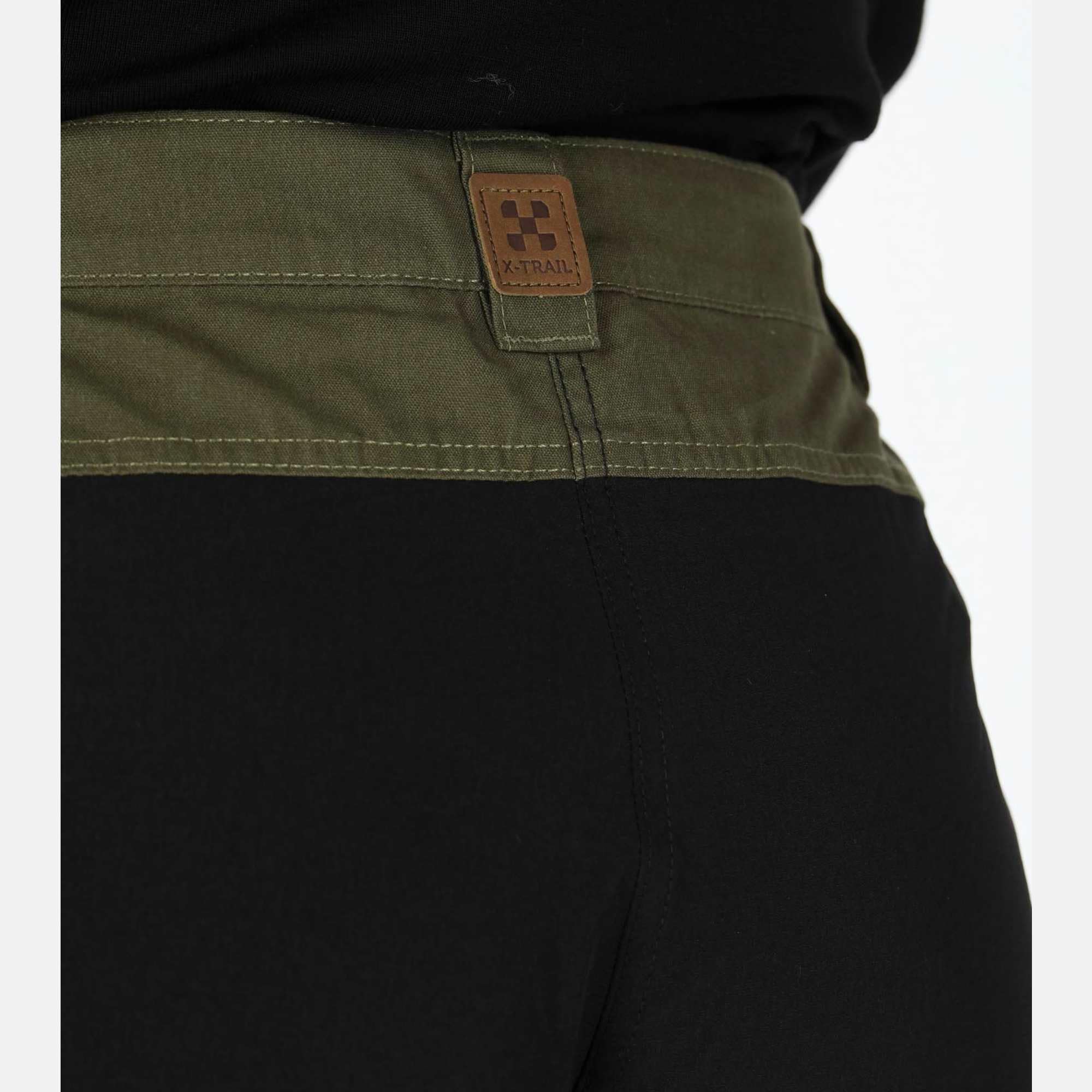 X-Trail Pantalon Outdoor pour Femme Résistant à l'eau, Coupe-Vent et avec Ouvertures de Jambe Réglables