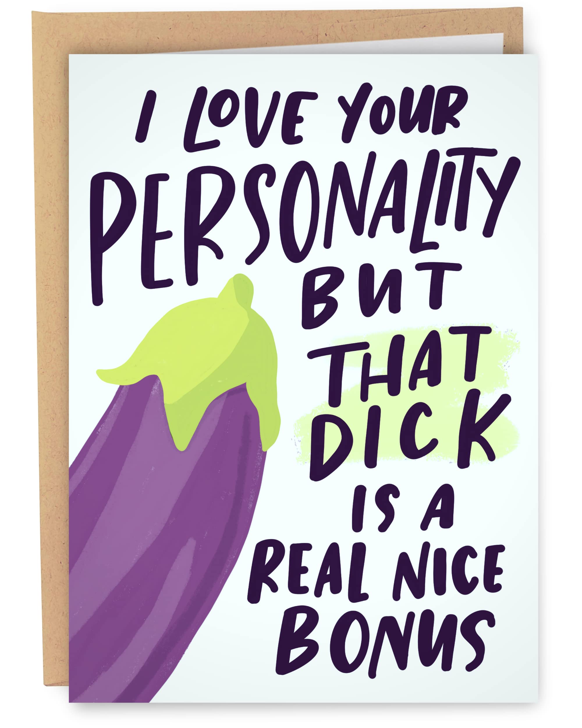 Lustige Geburtstagskarte 'I'm Not Horny All The Time, You're Always Sexy' – 12,7 X 17,8 Cm, Mit Umschlag