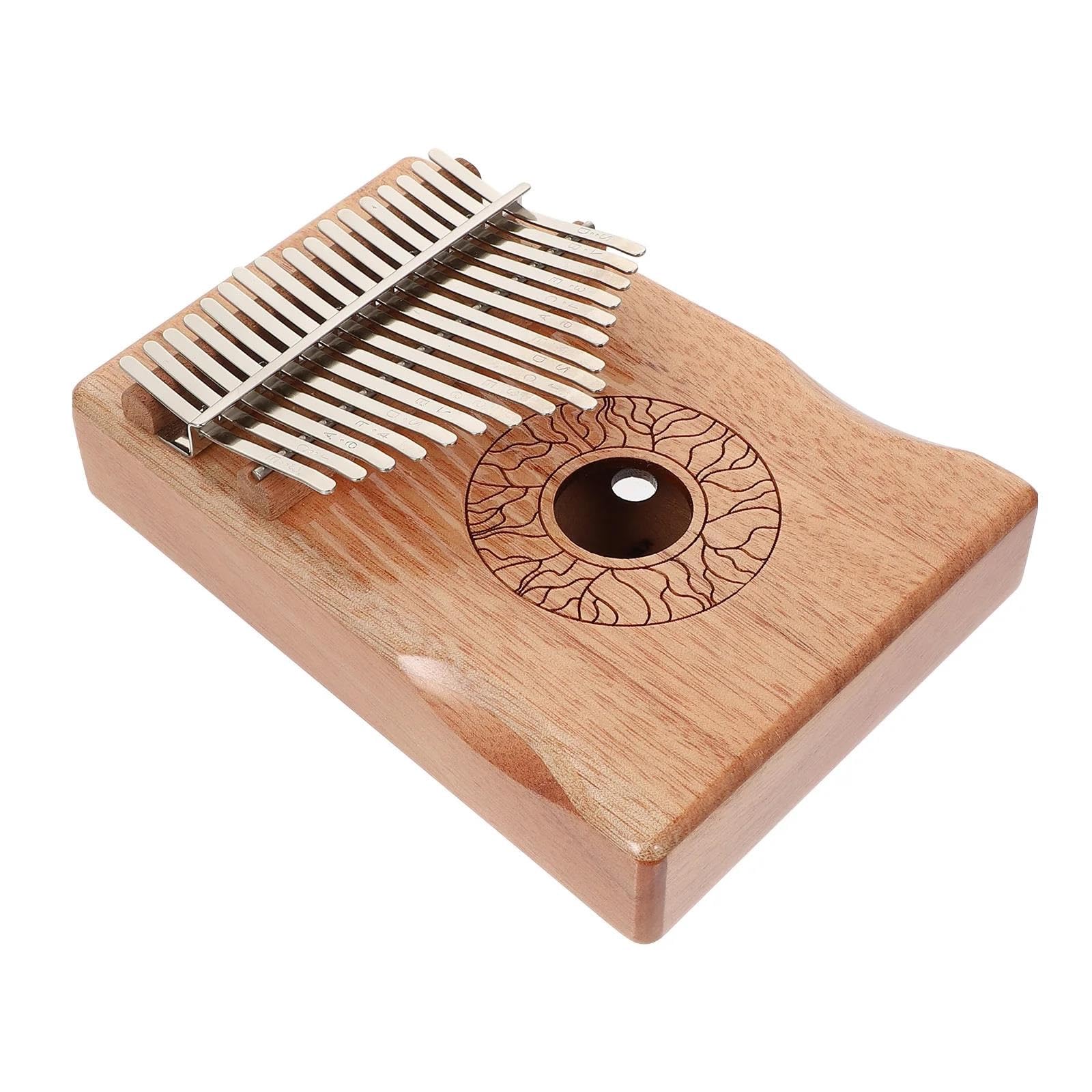 Kalimba Przenośny 17 Nutowy Kalimba Drewniany Instrument Fortepianowy
