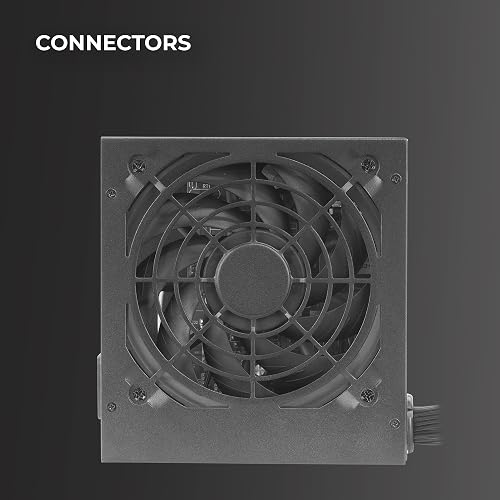 Tacens Anima APIII750, Power Supply PC ATX 750W, SMD and DC-DC Technologies, 85% Efficiency 12V, Ultra-quiet 12cm Fan, Extra-long Flat Cables, Black - 5