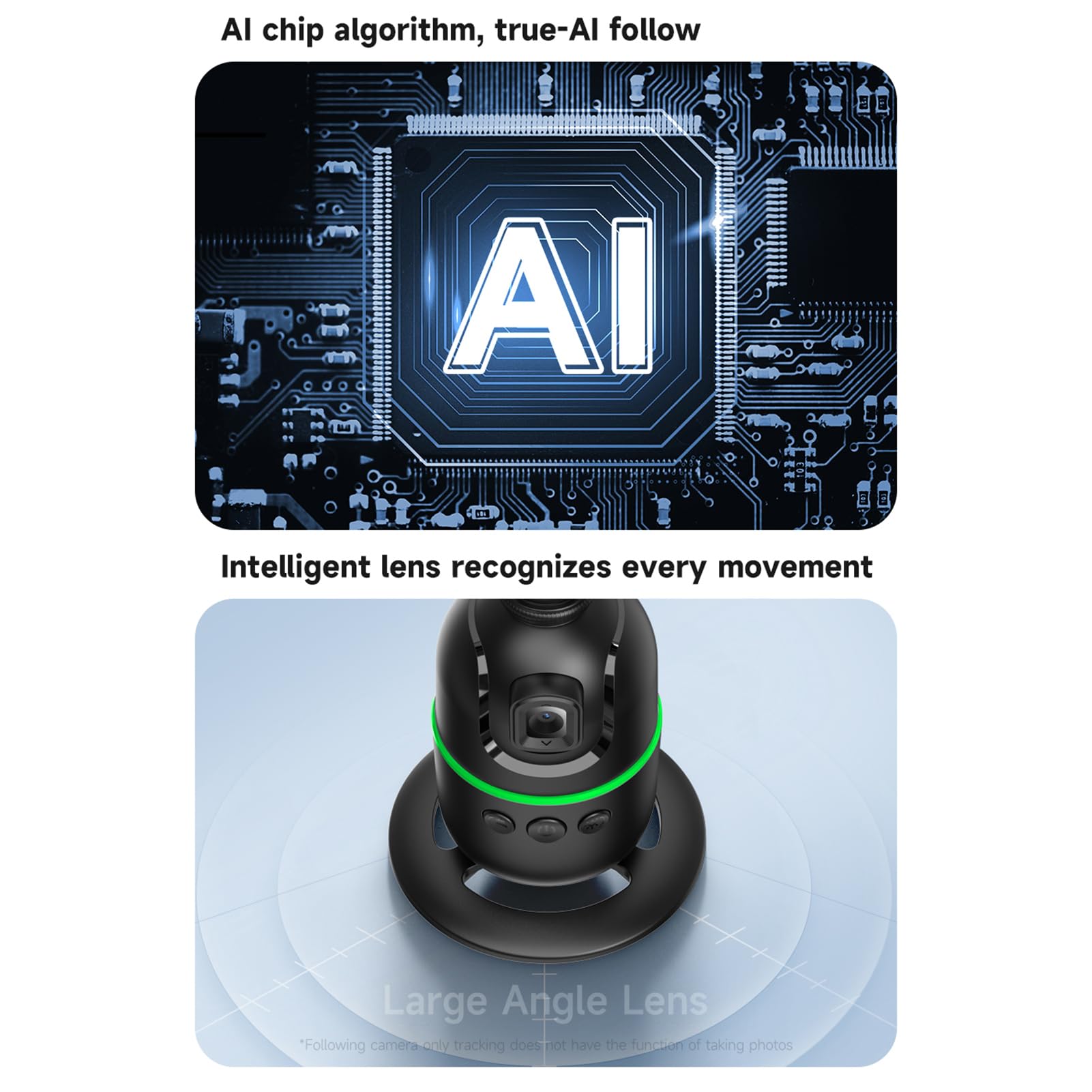 スマートフォン用モバイルジンバルスタビライザー、AI顔追跡機能付き、3軸ジンバル Amazon.co.jp: スマホ ジンバル 自撮り雲台 360°自動顔追跡