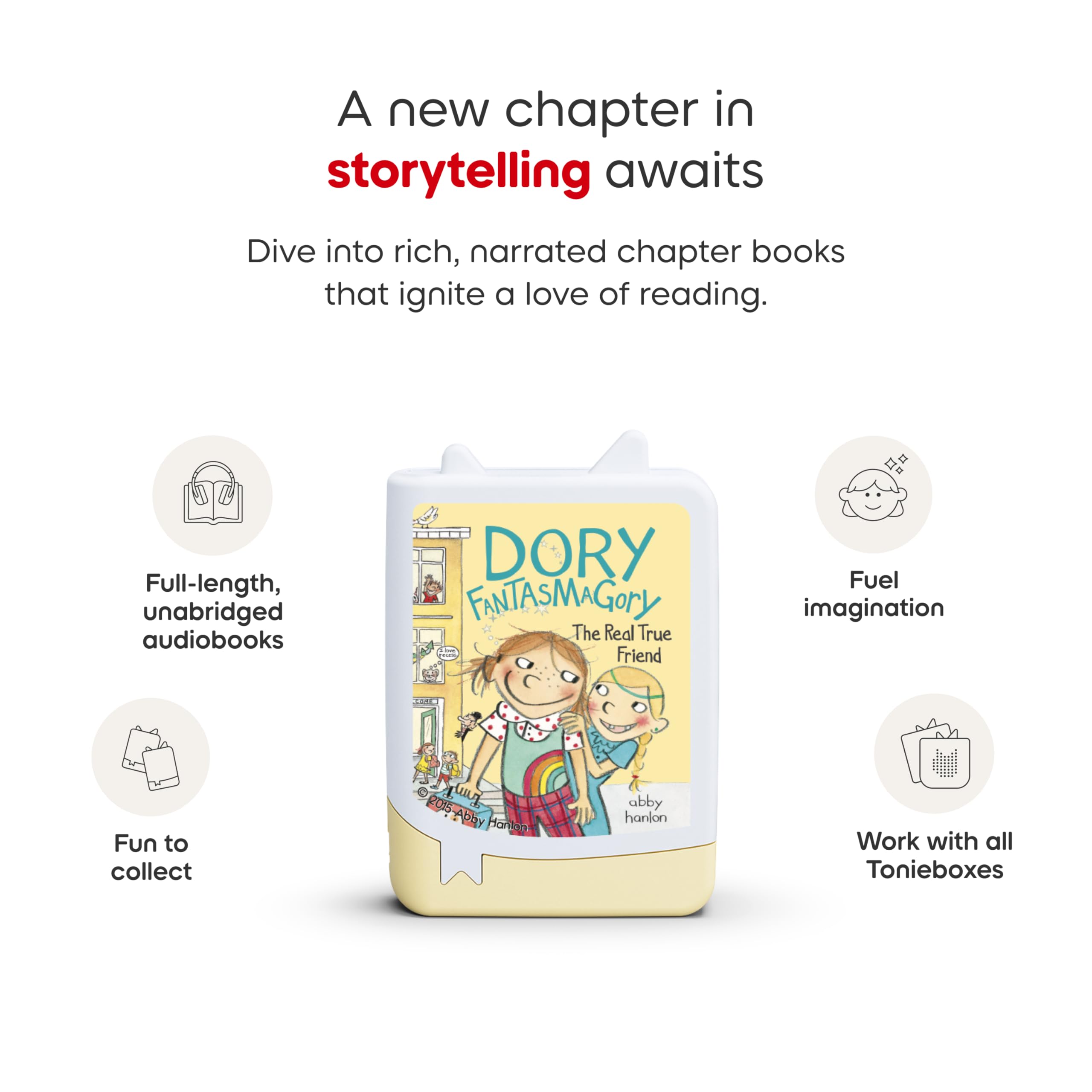 Tonies Dory Fantasmagory zestaw audiobooków - 4-pak