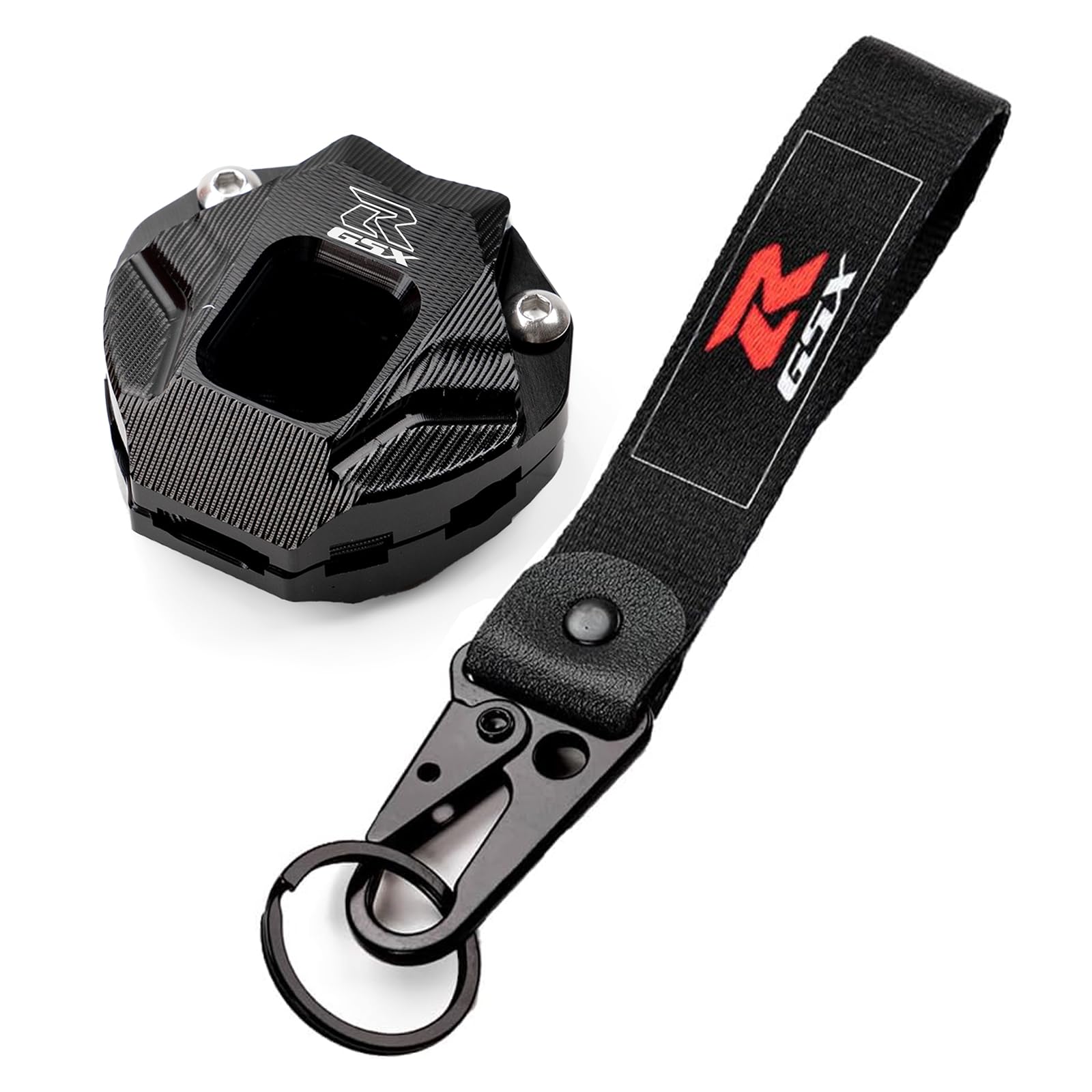 Per SUZUKI GSX-R GSXR 600 750 1000 GSX-8R GSX8R GSXR600 GSXR750 GSXR1000 GSX-R600 GSX-R1000 Accessori per Moto Custodia Portachiavi Alluminio Custodia Protettiva e Portachiavi