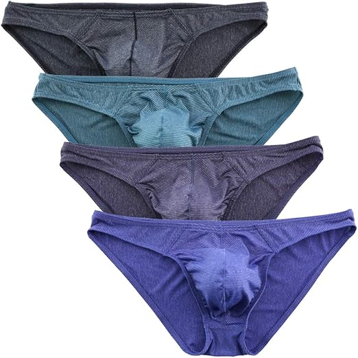 Summer Code Men's Fashion Striped Briefs Underwear 4 Pack Amazon.ca