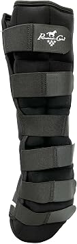 Professionals Choice Full Leg Ice Boot | Equine Cold Therapy Wrap | Flexible Neoprene Exterior | Gel Pockets | Knee and Hock to Fetlock Coverage, Large 28 Tall