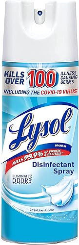 Lysol - Aerosol desinfectante con aroma para ropa de cama 12 onzas