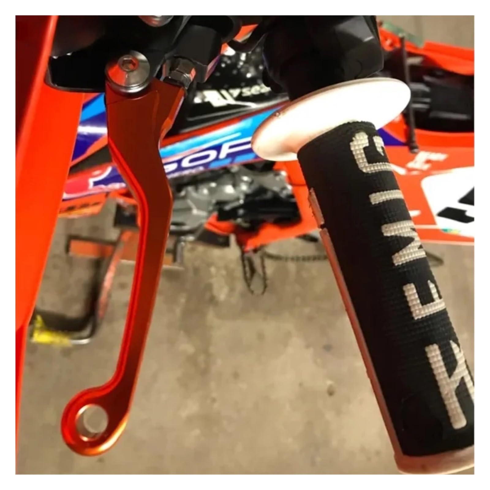 Freno Motocicleta Manija Manetas De Embrague Y Freno para Motocicletas Pivot Bike para 250SX 250 SX 2006-2010 2011 2012 2013 Accesorios para(Color 13)