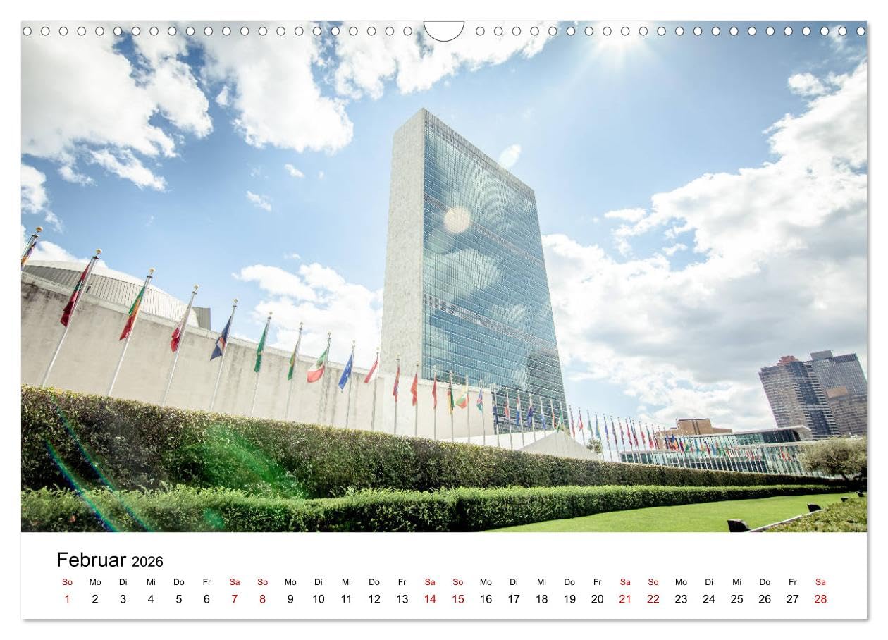 Weltstadt New York (Wandkalender 2026 DIN A3 quer), CALVENDO Monatskalender: Fotoreise in die Weltstadt New York City