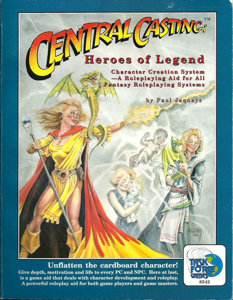 Central Casting: Heroes of Legend: Paul Jaquays: 9780922335008: Amazon ...