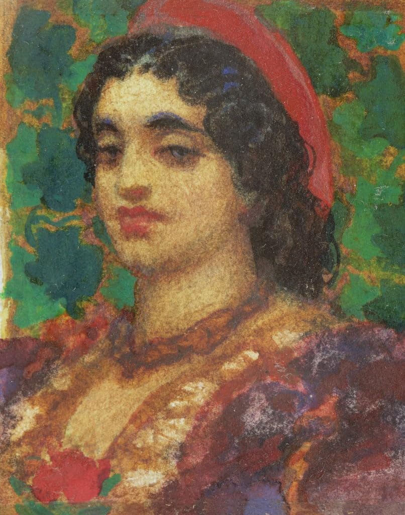 Impression d'art murale Frederic Leighton - Toile vintage de prestige 60x90cm - 5