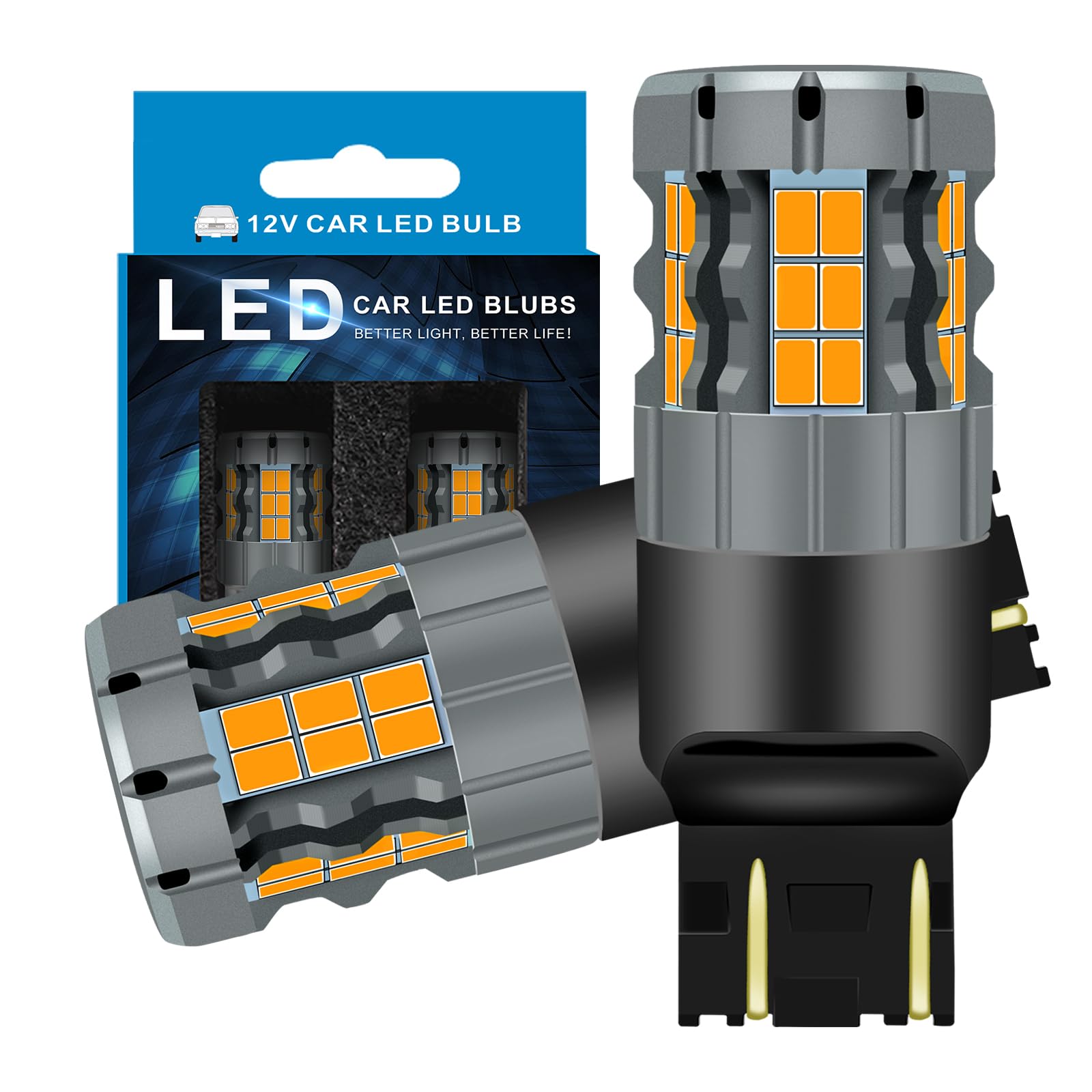 Amazon.com: Zyvirexa 7443 LED Turn Signal Bulbs for Chevy Colorado