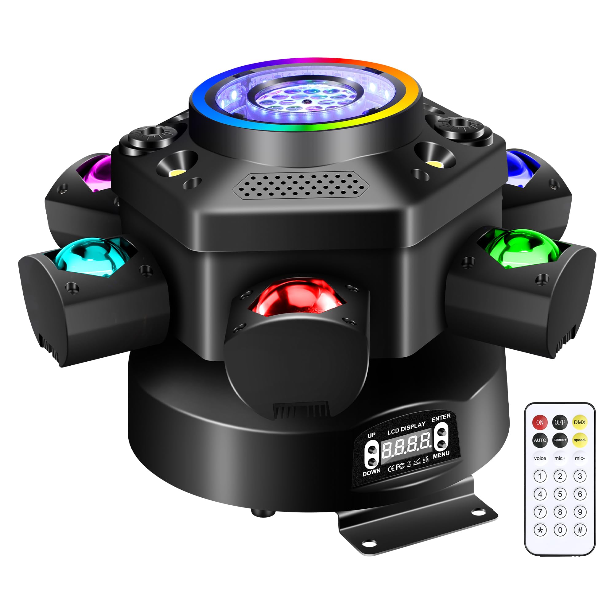 Amazon.com: Sklydron Moving Head DJ Lights with Abyss Tunnel Beam
