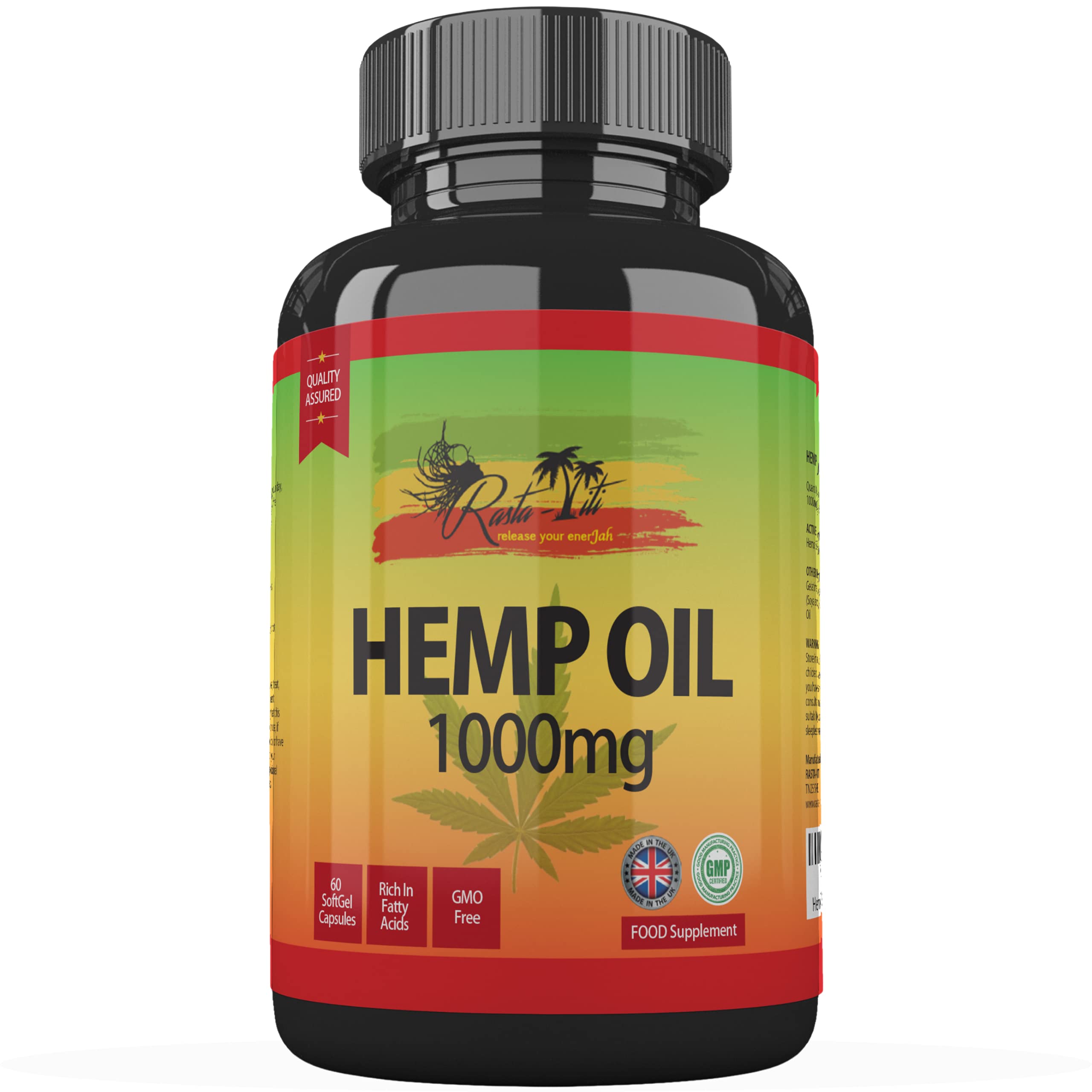 Buy Hemp Seed Oil s 1000mg per Softgel High Strength Natural Source