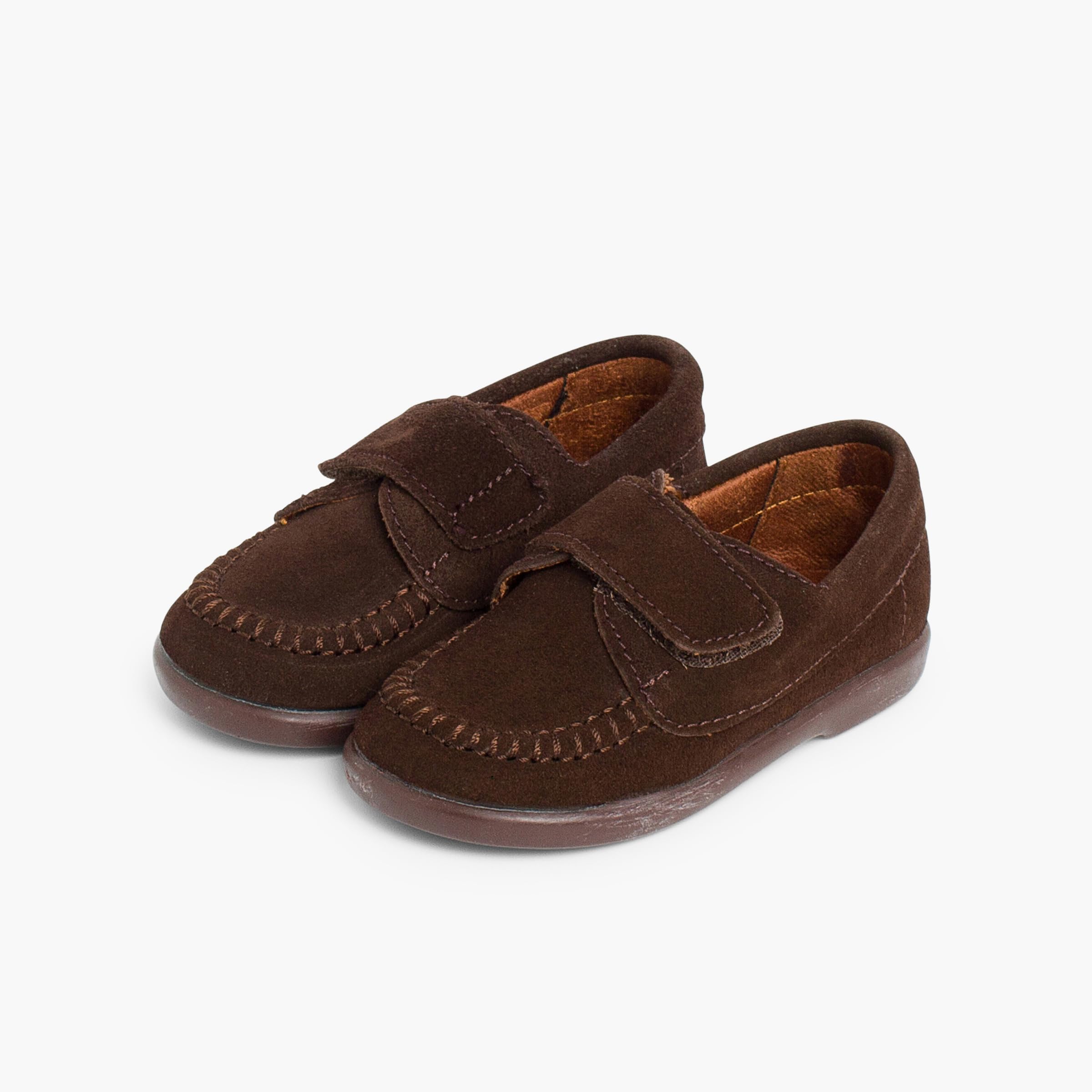 Pisamonas Mocassins en Suède avec À Scratch