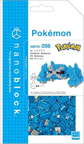 Miniatura 2 de nanoblock - Pokémon - Metagross, kit de construcción de la serie Pokémon