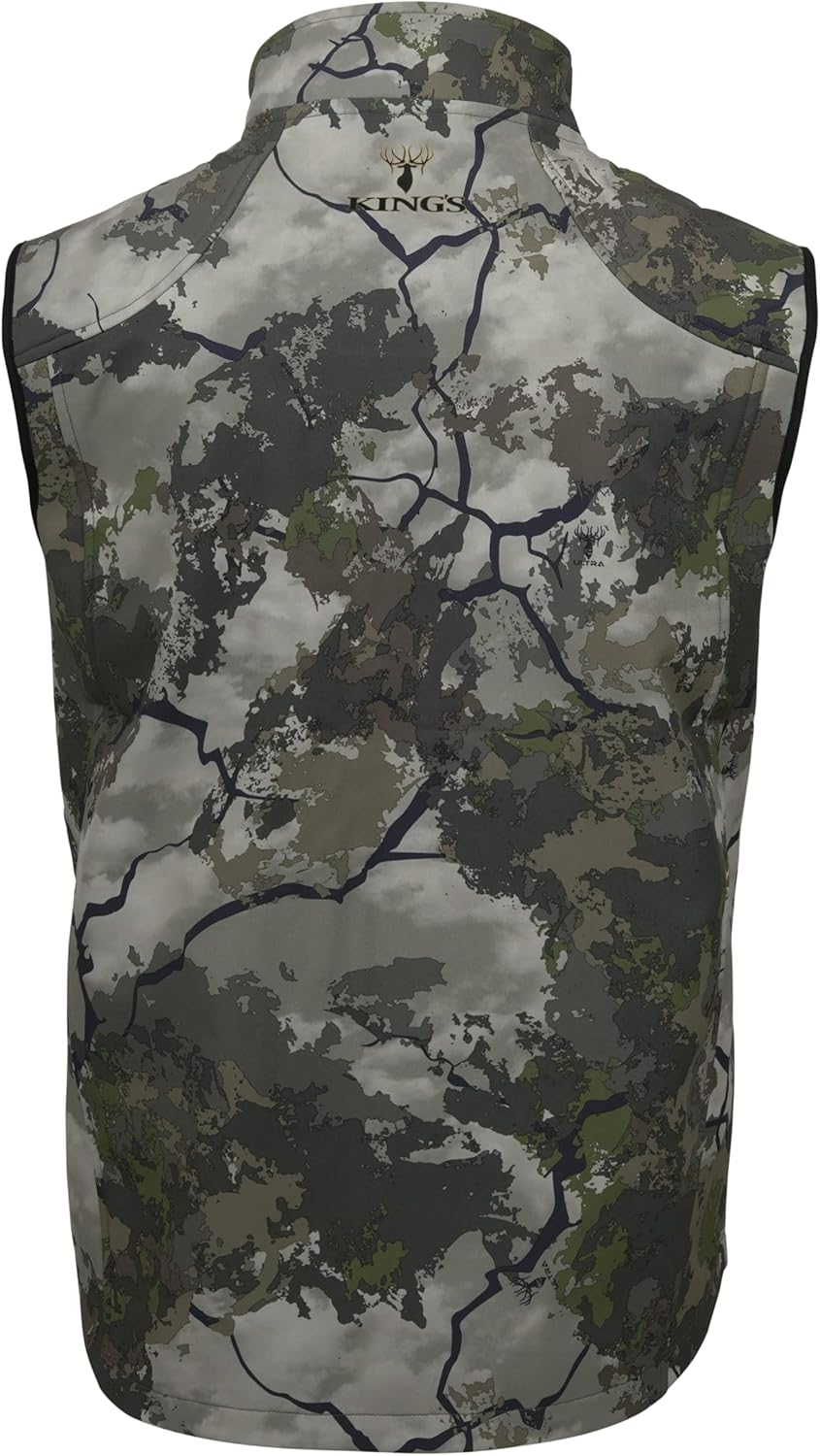 King's Camo Men's Hunter Soft Shell Vest