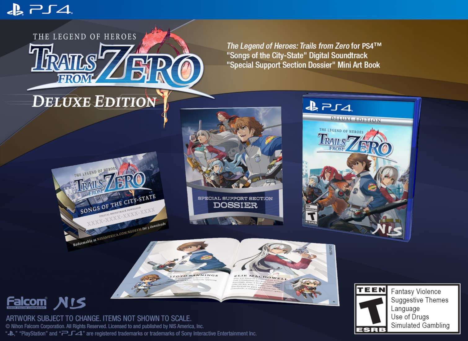 Amazon.com: The Legend of Heroes: Trails From Zero - PlayStation 4