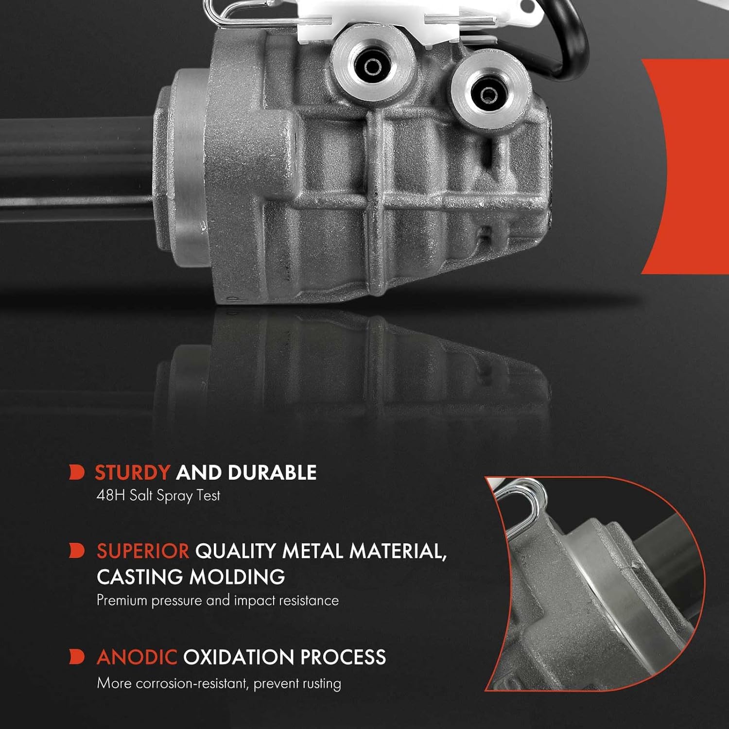 A-Premium Brake Master Cylinder with Reservoir and Sensor Compatible with Suzuki Vehicles - Sidekick 1991 1992 1993 1994 1995