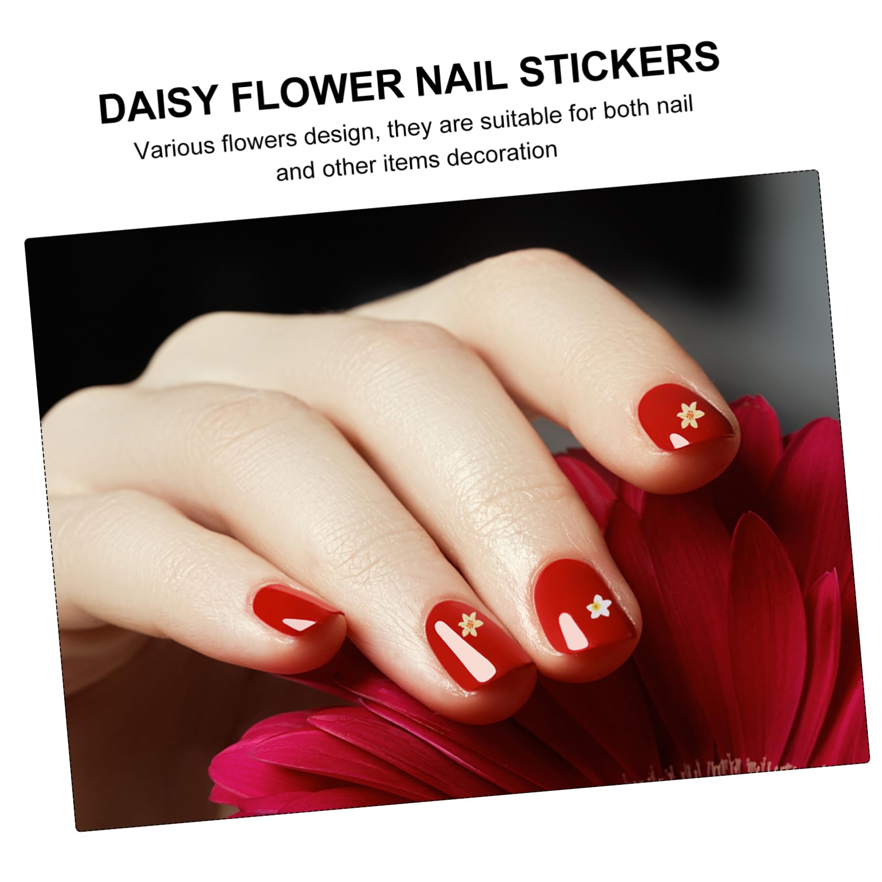 2 Set Scatole Adesivi Unghie Con Fai Da Te Nail Art Accessori Per Manicure Per I Disegni Primavera E Estivi Vari Disegni 4Scatole*2