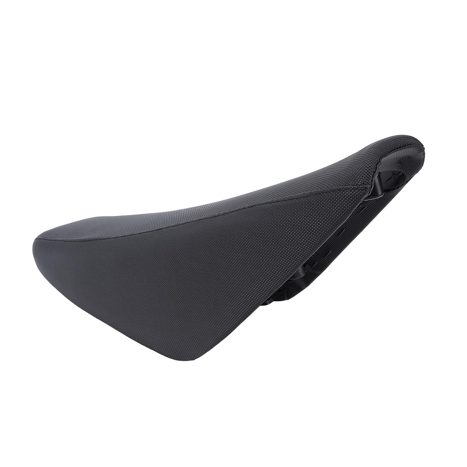Sedile in schiuma alta e piatta per moto, sedile alto di ricambio per moto da cross per CRF50 XR50 SSR SDG TaoTao Coolster da 50 a 160 per pit bike con copertura traspirante (Nera)