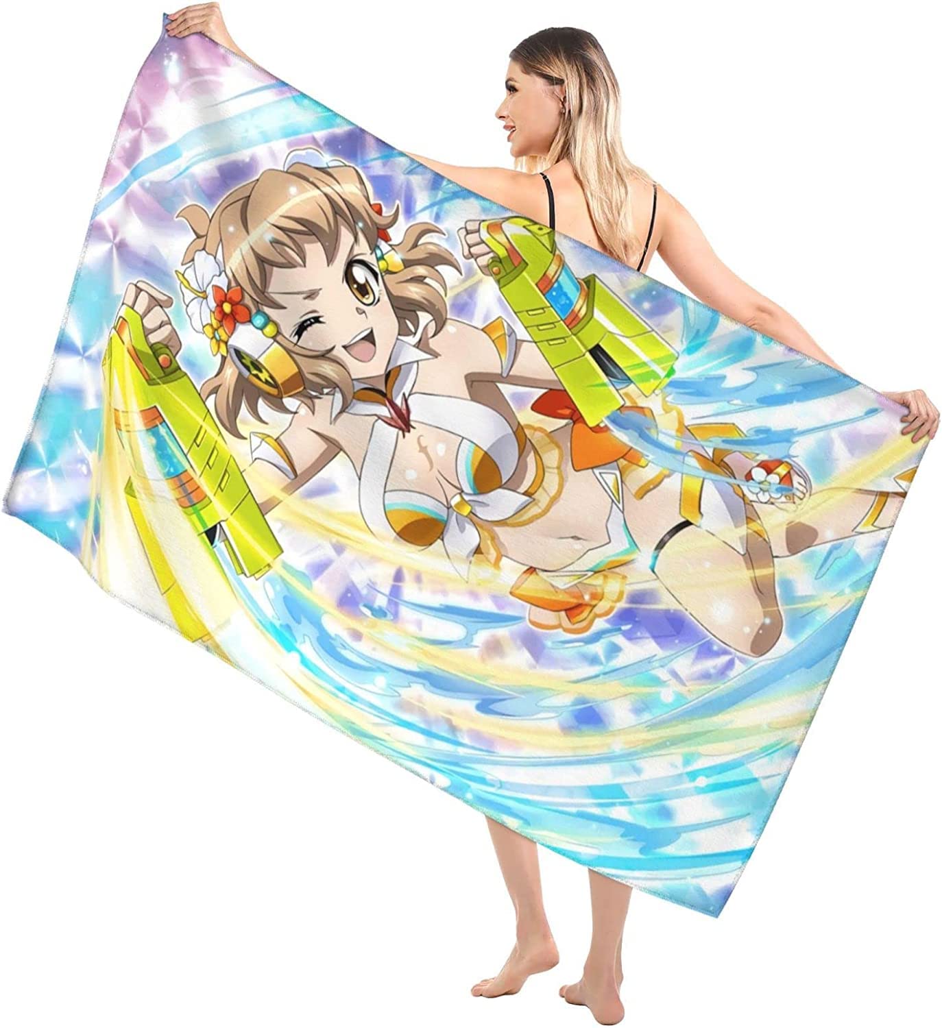【公式品/レア】立花響 水着 フェイスタオル Amazon｜戦姫絶唱シンフォギア 立花 響 バスタオル ホテル仕様 大判 80