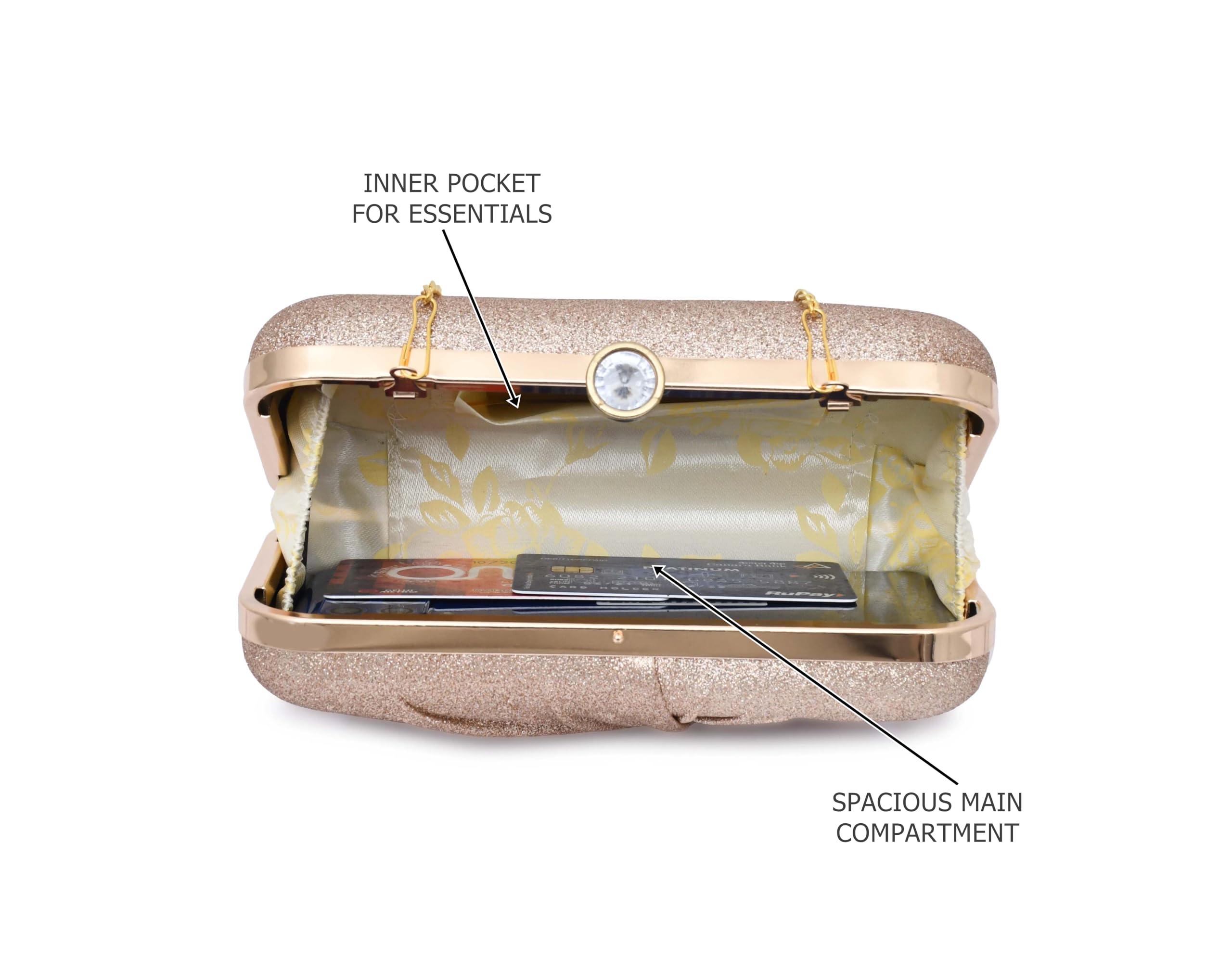 For The Beautiful You Women's Clutch (Gu-Mu) (Peach) 3