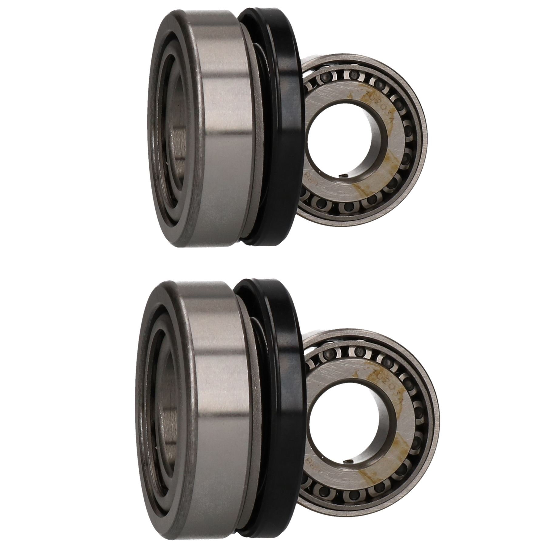 2 roulement rouleaux coniques fixés moyeux non freinée ALKO ALKO 143 369689