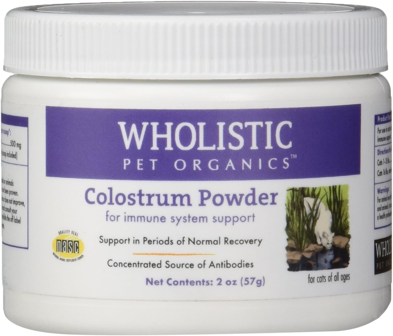 Wholistic Pet Organics Colostrum Supplement, 2 oz