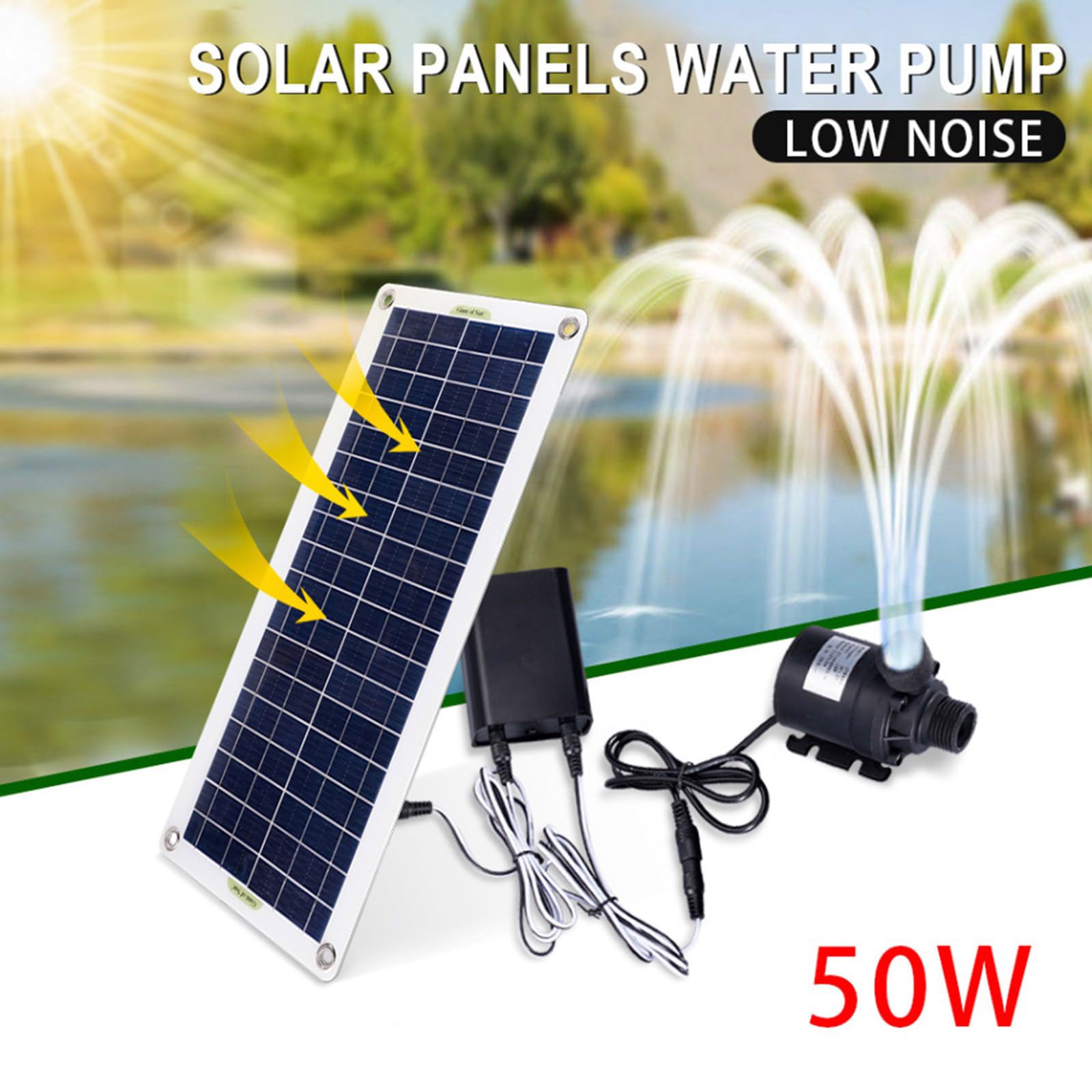 Pompa d'Acqua Sommergibile DC 12V 4.8W 300CM 240LPH per Acquario, Idroponica, La Pompa d'Acqua Sommergibile DC 12V 4.8W 300CM 240LPH per Acquario, Idroponica, La