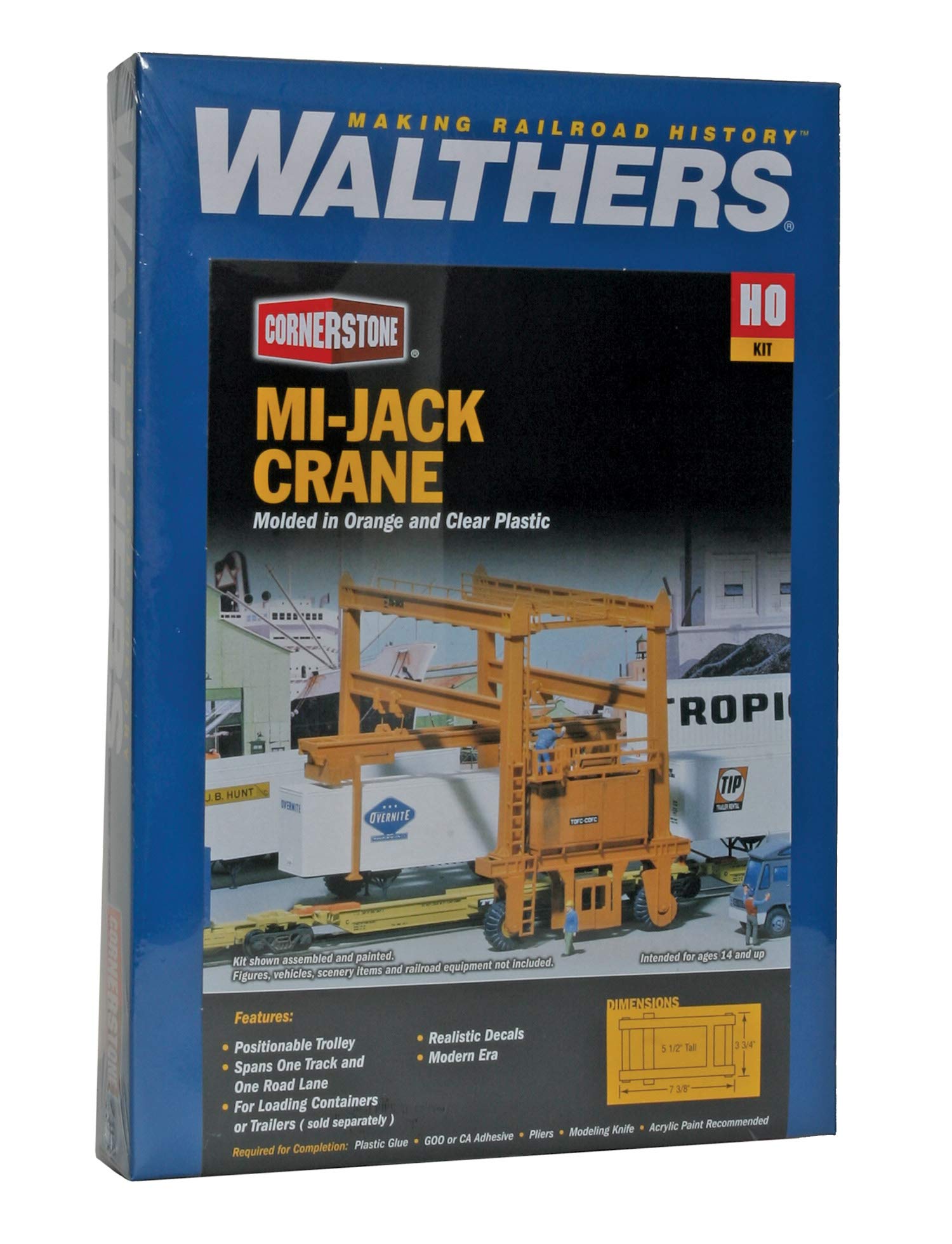 Buy Walthers Cornerstone HO Scale Model MiJack Translift Intermodal