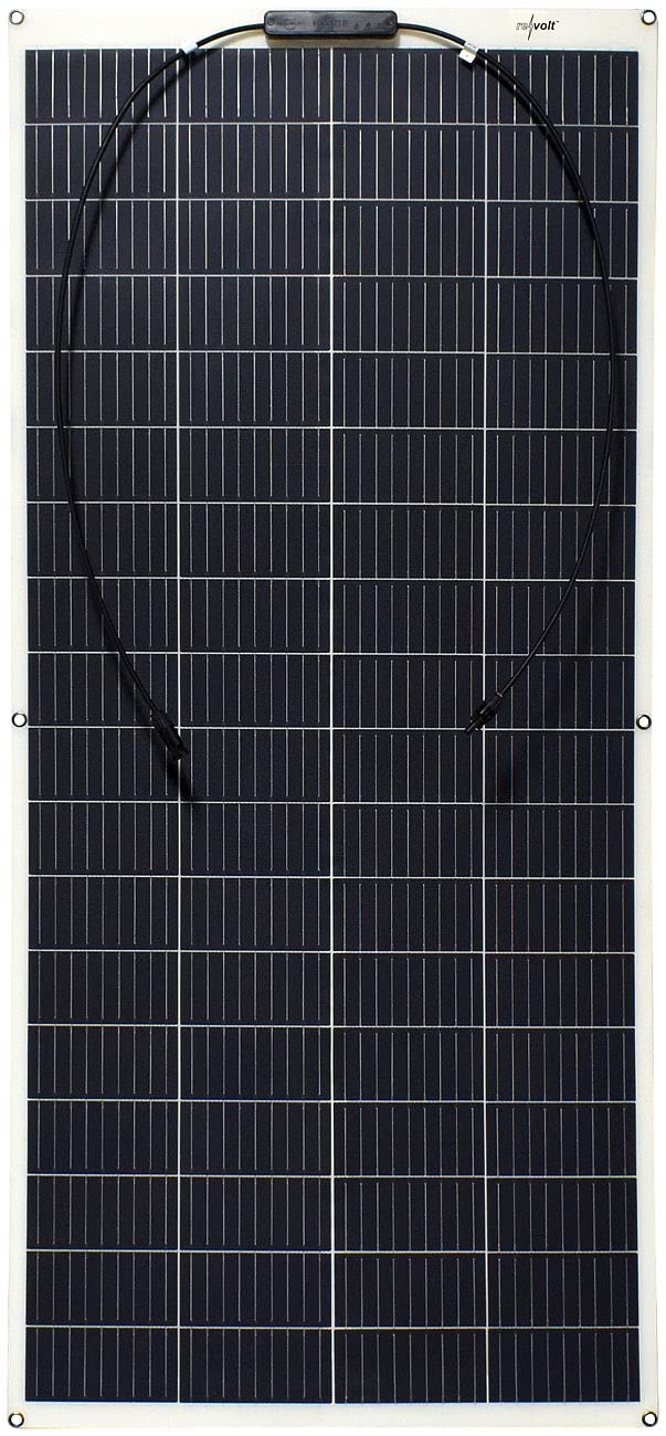 Panneau solaire flexible utilisation marine 200 W/compatible avec MC4 [reVolt]